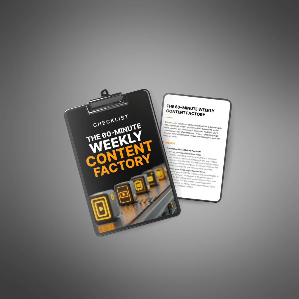 The 60-Minute Weekly Content Factory