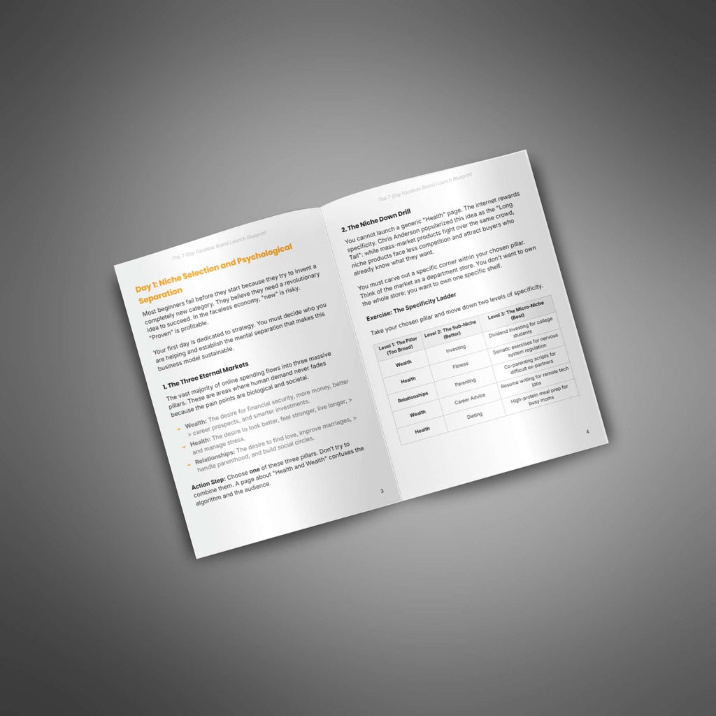 The 7-Day Faceless Brand Launch Blueprint